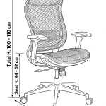 Medical Mesh Chair - High Back