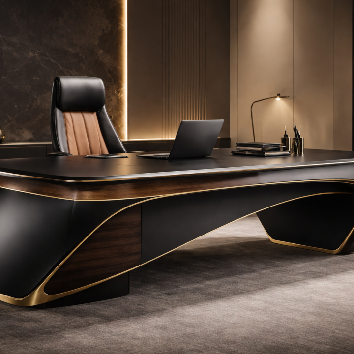 The "Odyssey" Fluid Executive Desk