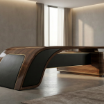 The "Eclipse" Luxury Executive Desk