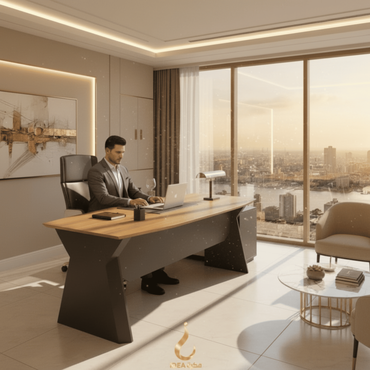 CEO VIP Desks in Egypt – مكاتب مدير VIP الفاخرة في مصر