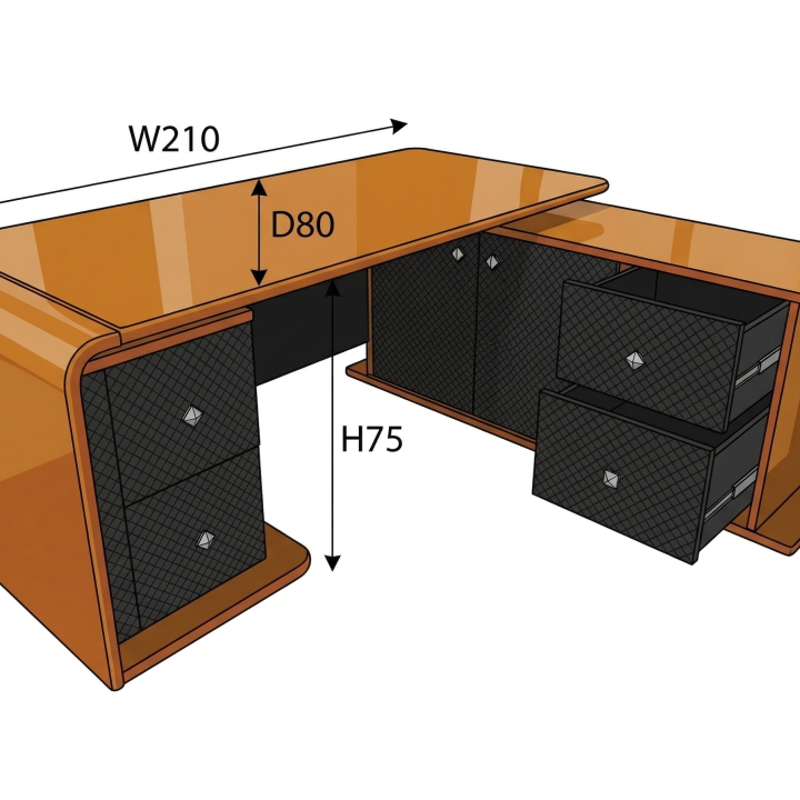 Executive Office Desk LX-025