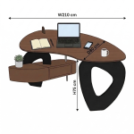 Executive Office Desk MO-010