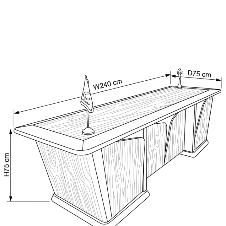 Executive Desk LX-006